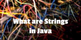 What are Strings in Java