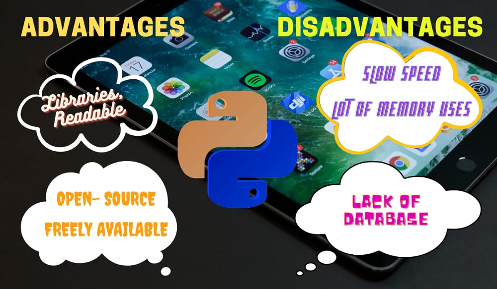 Advantages and disadvantages of Python