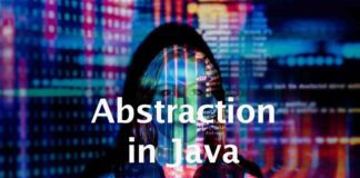 what is abstraction in java