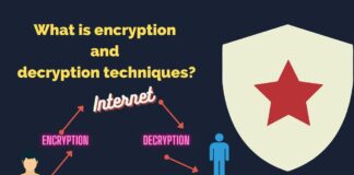 What is encryption and decryption techniques