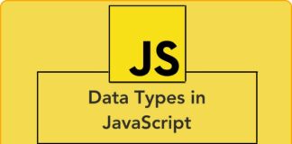 What are data types in JavaScript