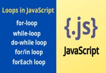 Loops in JavaScript