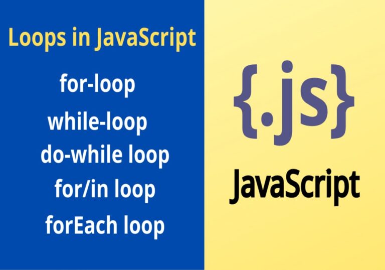 How Many Types Of Loops In Javascript