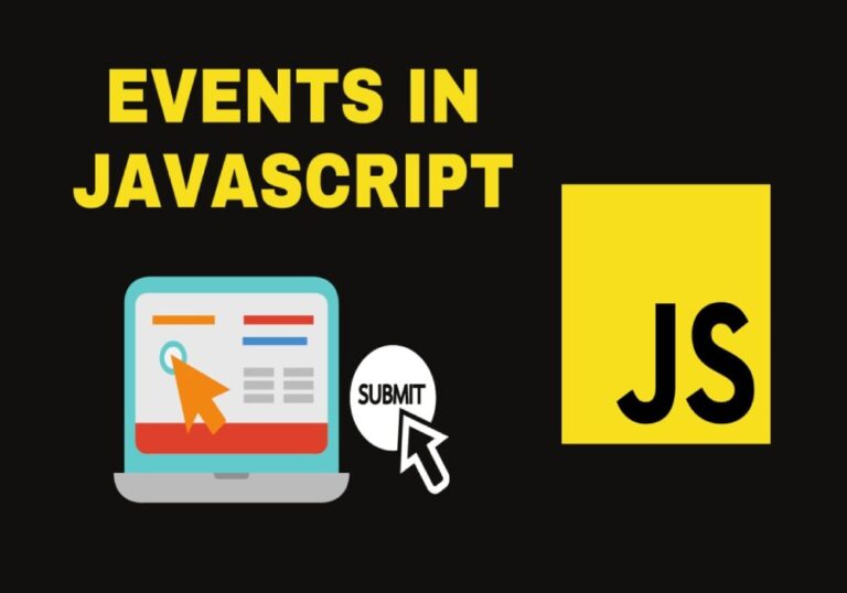 What are Events in JavaScript UseMyNotes