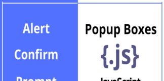 JavaScript Popup boxes