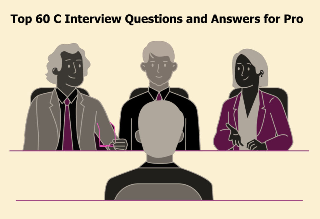 Top 60 C Interview Questions and Answers for Pros