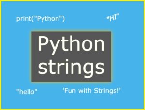 What are Python Strings? - UseMyNotes image.