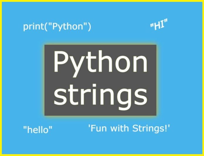 What are Python Strings? - UseMyNotes