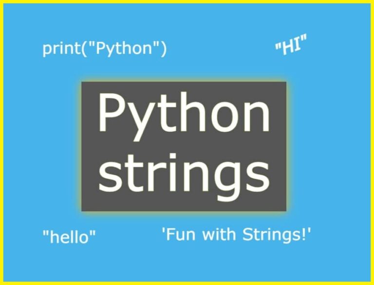 What are Python Strings? - UseMyNotes