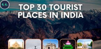 Top 30 Tourist Places in India