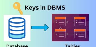 Keys in DBMS