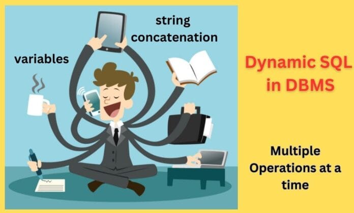 Dynamic SQL in DBMS Dynamic SQL in DBMS