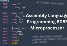 Assembly Language Programming 8085 Microprocessor