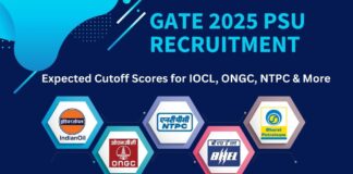 GATE 2025 PSU Recruitment