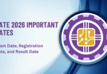 GATE 2026 Important Dates
