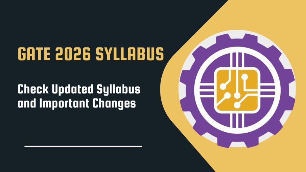 GATE 2026 Syllabus