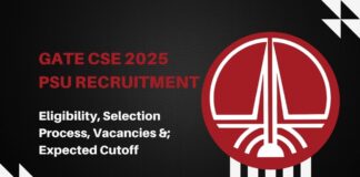 GATE CSE 2025 PSU Recruitment