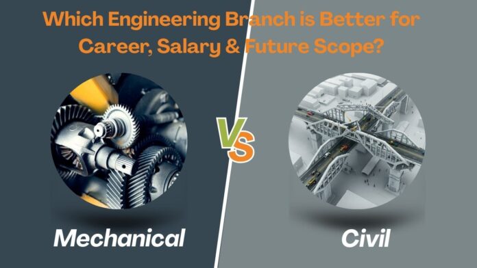 Mechanical vs Civil Mechanical vs Civil
