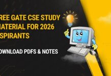 Free GATE CSE Study Material