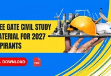 Free GATE Civil Study Material