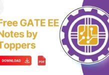 Free GATE EE Notes by Toppers