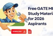 Free GATE ME Study Material for 2026 Aspirants
