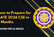 How to Prepare for GATE 2026 CSE in 4 Months
