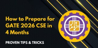 How to Prepare for GATE 2026 CSE in 4 Months