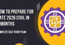 How to Prepare for GATE 2026 Civil in 4 Months