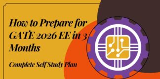 How to Prepare for GATE 2026 EE in 3 Months