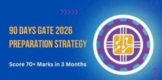 90 Days GATE 2026 Preparation Strategy