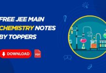 Free JEE Main Chemistry Notes by Toppers
