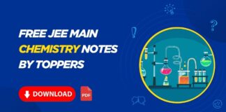 Free JEE Main Chemistry Notes by Toppers