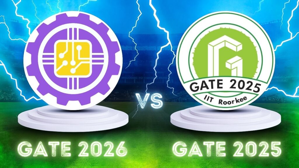 GATE 2026 vs GATE 2025