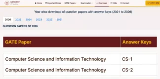 GATE CSE Previous Year Question Papers