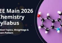 JEE Main 2026 Chemistry Syllabus