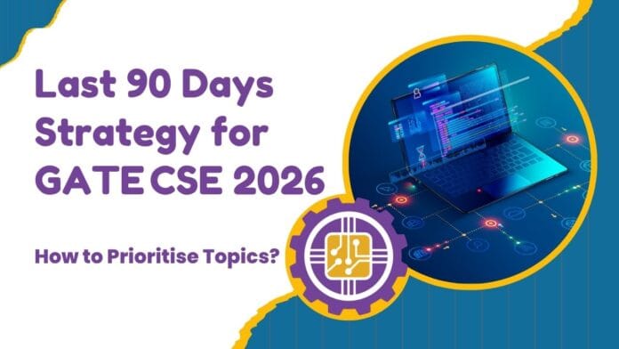 Last 90 Days Strategy for GATE CSE 2026 Last 90 Days Strategy for GATE CSE 2026