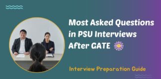 Most Asked Questions in PSU Interviews After GATE
