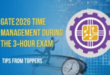 GATE 2026 Time Management During the 3‑Hour Exam – Tips from Toppers GATE 2026 Time Management During the 3‑Hour Exam