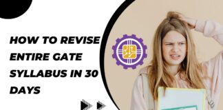 How to Revise Entire GATE Syllabus in 30 Days