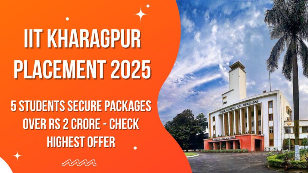 IIT Kharagpur Placement 2025: 5 Students Secure Packages Over Rs 2 Crore - Check Highest Offer IIT Kharagpur Placement 2025