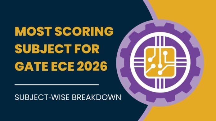 Most Scoring Subject for GATE ECE 2026 Most Scoring Subject for GATE ECE 2026