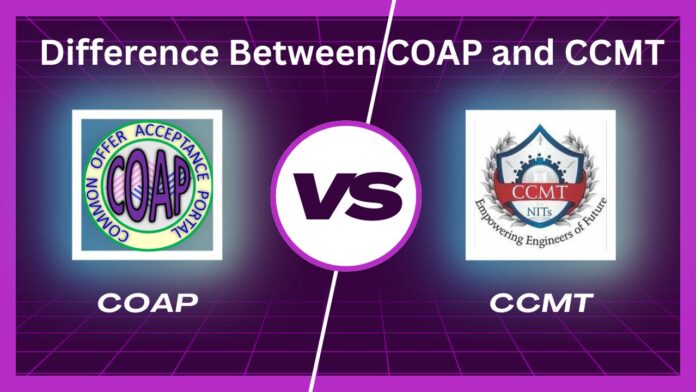 Difference Between COAP and CCMT Difference Between COAP and CCMT