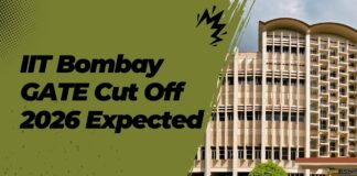 IIT Bombay GATE Cut Off 2026 Expected