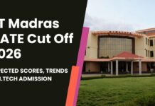 IIT Madras GATE Cut Off 2026: Expected Scores, Trends & M.Tech Admission IIT Madras GATE Cut Off 2026