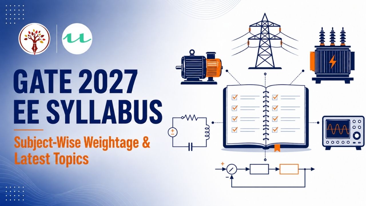 GATE 2027 EE Syllabus: Subject-Wise Weightage, Latest Topics & Exam Pattern GATE 2027 EE Syllabus
