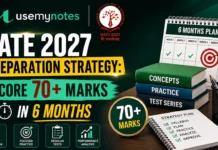 GATE 2027 Preparation Strategy: Score 70+ Marks in 6 Months GATE 2027 Preparation Strategy