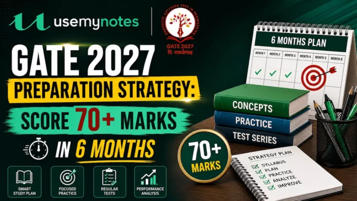 GATE 2027 Preparation Strategy