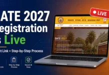 GATE 2027 Registration is Live @ goaps.iitm.ac.in: Direct Link + Step-by-Step Process GATE 2027 Registration Is Live