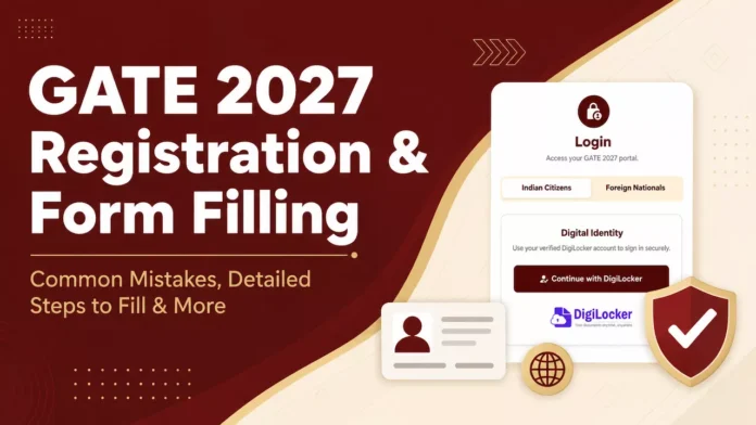 GATE 2027 Registration and Form Filling